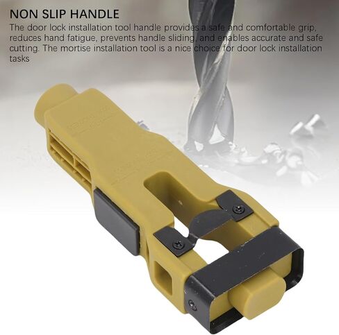 Pongnas Door Mortise Tool Door Installation Kit Cutting Tool with Contour Blades for Accurate Chiseling and Scoring on 1-3/4in or 1-3/8in Doors in Kuwait