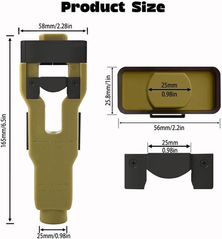 Pongnas Door Mortise Tool Door Installation Kit Cutting Tool with Contour Blades for Accurate Chiseling and Scoring on 1-3/4in or 1-3/8in Doors in Kuwait