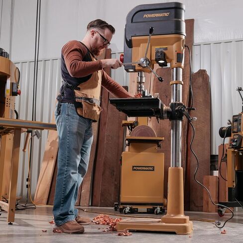 Powermatic 20-Inch Floor Drill Press, Variable Speed, 1 HP, 120V 1Ph (Model PM2820EVS) in Kuwait