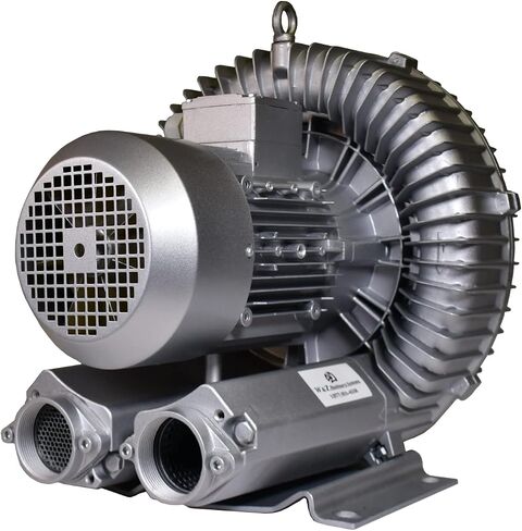 4.6 Hp Industrial Regenerative Blower 220V-480V 3Phase, 187CFM, 108" H2O Press GHBH 004 34 1R6 in Kuwait