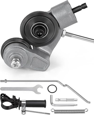 Metal Cutter for Drill, Electric Sheet Metal Cutter Attachment with Stabilizer Handle, Heavy Duty 40Cr Steel Metal Nibbler Drill Attachment & Shears for Cutting Flat Sheet Metal, Iron, Aluminum in Kuwait