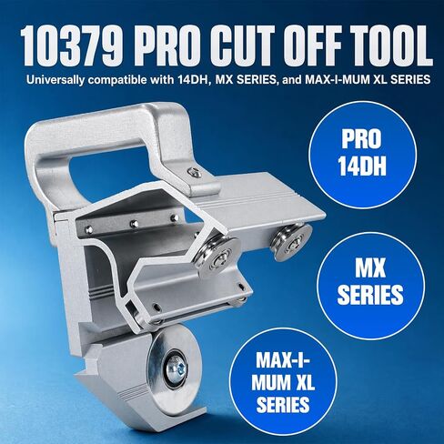 10379 Pro Cut-Off with Case, Metal Brake Cutter Compatible with Pro 14 HD, MX Series, and MAX-I-MUM XL Series Brakes, Professional Cutting Tool for Heavy-Duty Sheet Metal & Vinyl, Coil Stock in Kuwait