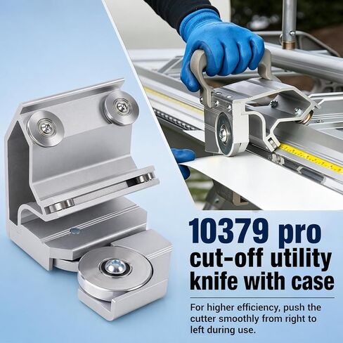 10379 Pro Cut-Off with Case, Metal Brake Cutter Compatible with Pro 14 HD, MX Series, and MAX-I-MUM XL Series Brakes, Professional Cutting Tool for Heavy-Duty Sheet Metal & Vinyl, Coil Stock in Kuwait