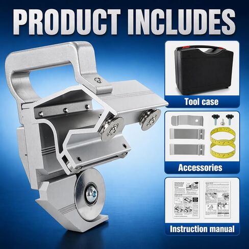10379 Pro Cut-Off with Case, Metal Brake Cutter Compatible with Pro 14 HD, MX Series, and MAX-I-MUM XL Series Brakes, Professional Cutting Tool for Heavy-Duty Sheet Metal & Vinyl, Coil Stock in Kuwait