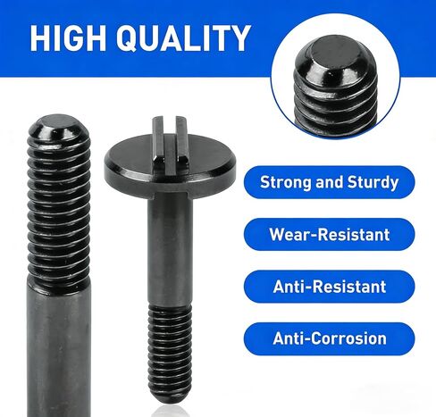 2pc Blade Backing Pad Screw Replacement For 2626-20 Replace 06-75-0025 | Hardened Alloy Steel Blade Lock Bolt,Blade Clamp Screw,Hex Socket Cap Bolt for Oscillating Tool Blade Change in Kuwait