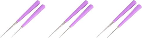 STOBOK Bead Hole Reamer Needle Opener Drill Puncher 5.11In Jewelry Craft Tool with Anti-Skid Handle for DIY Pearl Beads Hole Expansion in Kuwait