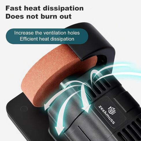 Dual-wheel Electric Benchtop Sander & Belt Sander Combined Multi-functional Polishing Machine with Adjustable Speed for Metal & Wood Polishing in Kuwait