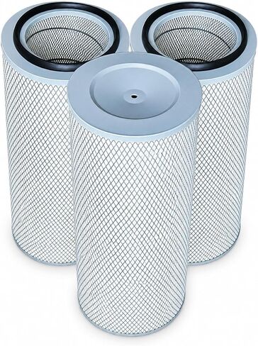 Industrial Dust Collector Cartridge Filter, (13.8" x 26") High Efficiency Replacement Air Filter for Dust Collection Systems (Open/Close 80/20) in Kuwait