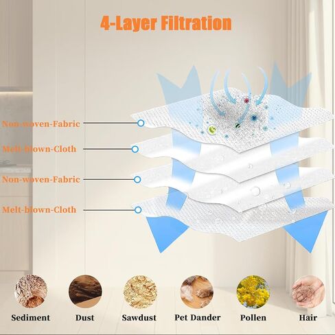 14-pack of QRevo dust bags, compatible with Roborock QV35A/QV35S, Qrevo S5V, Saros 20/10/10R/Z70, S8 MaxV/Max Ultra, Qrevo MaxV, and Qrevo S robot vacuums, 3-liter capacity in Kuwait