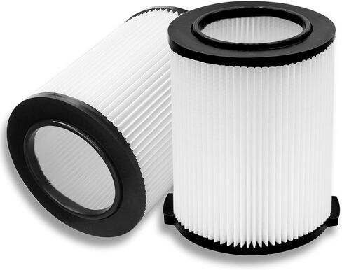 2 Pack Standard Wet/dry Vac Filter Vf4000 Compatible with RIDGID Vacs 5-20 Gallons Vacuum Cleaner, Replacement Vf4000 filter in Kuwait