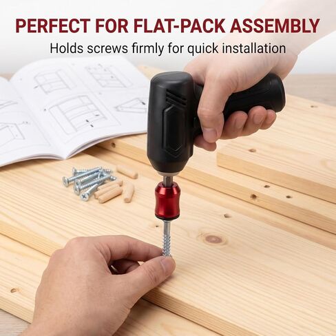 3 Pcs Screwdriver Head Magnetic Ring,Removable Magnetic Screw Holder For Hex Screwdriver And Power Bits,Universal Magnetic Screw Holder,Bit Magnetizer Ring For Power Tools, Mechanics And Carpenters in Kuwait