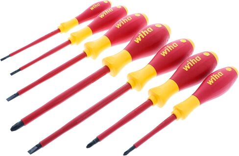 Wiha 32092 Slotted and Phillips Insulated Screwdriver Set, 1000 Volt, 5-Piece | 5-Piece in Kuwait