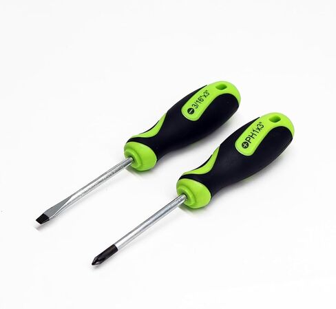 21PC Screwdriver and Bit Set, Plastic Storage Rack | Screwdrivers, Bits, Precision Screwdrivers, Holder, DIY, Home, Repair, Electronics, Garage, Workshop, Fastening in Kuwait