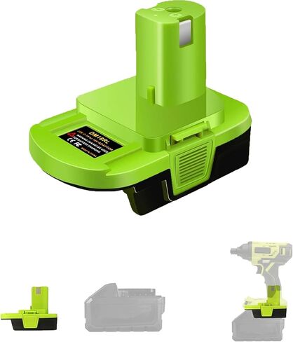 for Milwaukee to for Ryobi Battery Adapter (for M18 Battery Work for Ryobi 18V Tool) in Kuwait