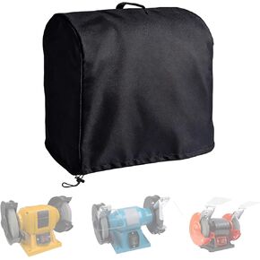 Bench Grinder Cover, 420D Oxford Waterproof Dust Covers for Most 6 Inch and 8 Inch Bench Grinders, for Storage in Workshops, Garages, Job Sites or Outdoor Areas in Kuwait