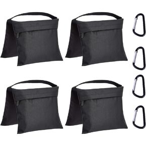 Amazon Basics Photographic Empty Sandbag for Light Stands, 4-Pack, Black in Kuwait