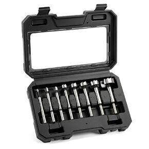 8PCS Forstner Bit Set, Professional Wood Drill Bits for Flat-Bottom & Pocket Holes in Hardwood, Plywood, Plastic in Kuwait