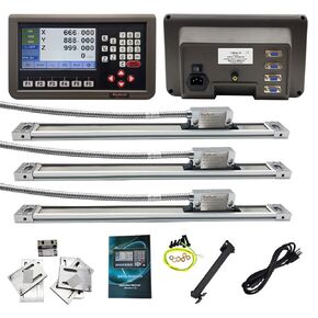 12" x 30" x 16" 3 Axis DRO Digital Readout for Mill DRO Magnetic Scale Encoder Milling Machine 320mm+770mm+420mm Tool IP67 Sealing Protection 9X42 Bridgeport Machine in Saudi Arabia