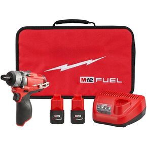 New 2402-22 for Milwaukee M12 1/4" Power Screwdrivers Kit | Height 12 Width 4.5 Weight 2.0 lbs in Kuwait