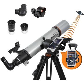 Celestron – StarSense Explorer DX 102AZ Smartphone App-Enabled Telescope – Works with StarSense App to Help You Find Stars, Planets & More – 102mm Refractor – iPhone/Android Compatible in Kuwait