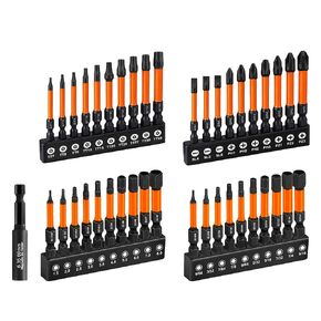 Screwdriver Bit Set 2" 41PCS(Metric&SAE Hex/Torx/PH/PZ/SL), Magnetic Impact Drill Bit Set with CNC S2 Steel Tip,Security Bit Set with Bit Holder and Storage Cage in Saudi Arabia