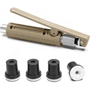 Tudomro 5 Pcs Sand Blaster Gun Kits Carbon Steel Sand Blaster Gun with 4 Ceramic Tips 2mm 2.5mm 3mm 3.5mm Abrasive Nozzles Heavy Duty Replacement Tool for Rust Stain, Grime on Surfaces in Saudi Arabia