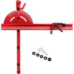 Miter Gauges Fence with Track Stop Sawing Assembly Angles Rulers for Table Routers Woodworking Benches Tool Accessories Woodworking Accessory in Saudi Arabia