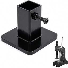 Hand Press Accessory Foot Attachment for Arbor Press 3" x 3" Platen | All-Metal Platen, Flat Base, Die Press Attachment, Leather Stamping & Die Cutting Accessory in Kuwait