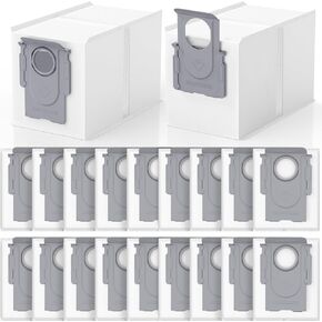 26 Pack QRevo Dust Bags Replacement for Roborock QV 35A, Qrevo S5V, Saros 10/10R, Z70, Curv/Curvx, Q Revo S/Pro/Plus/MaxV/Edge/ S5X/ S5A, S8 MaxV/Max Ultra Robot Vacuum Cleaner in Kuwait