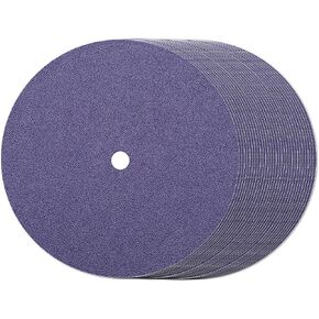 30 Pack 9 Inch 60 Grit Zirconia Sanding Discs, PSA Adhesive Backing Grinding Discs for Lawn Mower Blade Sharpener and Bench Grinder, 5/8 Inch Arbor Hole in Saudi Arabia