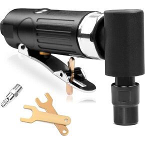 Air Die Grinder - 1/4", Right Angle, 20,000 RPM, Pneumatic Power, Safety Lock, 90 Degree, Mini, Angle Die Grinder for Grinding, Polishing, Cutting and More in Saudi Arabia