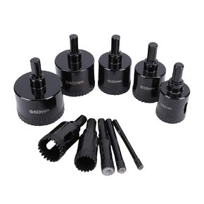 Serrated Brazing Drill Bit Set with Excellent Cutting Strength for Marble and Granite in Kuwait
