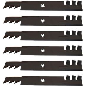 Replace Parts 6 PK.52 Blades for Husqvarna MZ 5225 521981501,539112079 in Kuwait