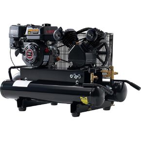 Albott 6.5HP Gas Powered Air Compressor 8 Gallon Portable Air Compressor | 196cc Loncin Engine Max 115PSI Pressure Pneumatic Tool Compatible Commercial and Residential Use in Kuwait