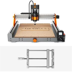 Artsian 01 CNC Router Machine 300W, Aluminum Bench Vise Clamp, for Uniquely Shaped Woodworking and Metalworking Milling Projects in Saudi Arabia