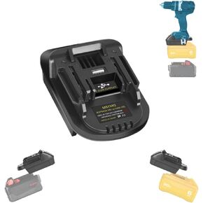 for Makita to for DeWalt Battery Adapter, for Makita to for Milwaukee Battery Adapter, Compatible with M18 and for DeWat 20V 60V Lthium Battery to Power for Makita 18V Cordless Tools in Kuwait