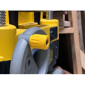 ToolCurve Stubby Knob Compatible with Dewalt DW735 Planer & DW735X (Plastic, Yellow) in Kuwait