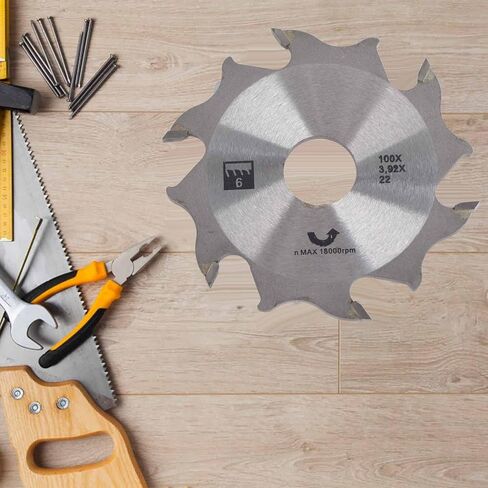 Biscuit Joiner Blade Replacement, 4-Inch 6-Tooth Biscuit Joiner Tool for Woodworking, Carbide Replacement Blade in Kuwait