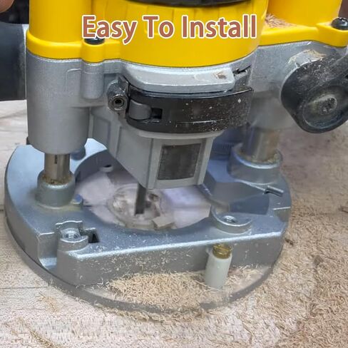 71369 6-1/2" Router Base Plate with Letter Marked Holes Fits for Porter Cable, Bos-ch, Craftsman, Dewalt, Hitachi, Ryobi in Kuwait