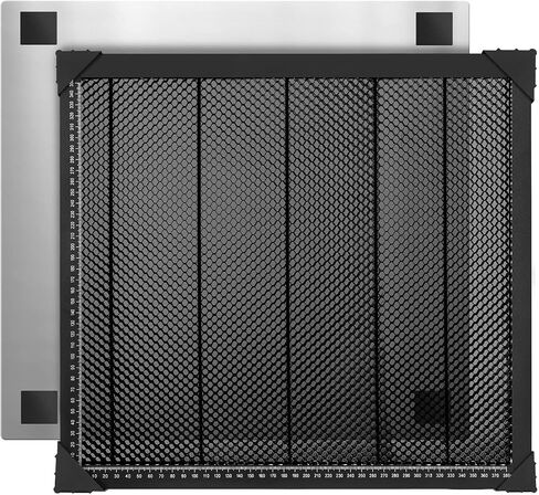 Honeycomb Laser Bed 400x400mm Honeycomb Cutting Table for Laser Cutter Engraver Cutting, Aluminum Honeycomb Working Table Kit with Aluminum Plate (15.7" x15.7") in Kuwait