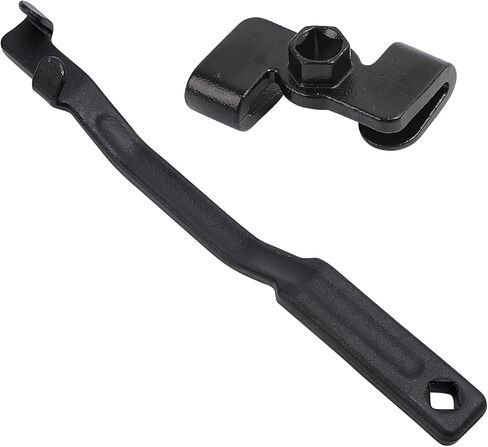 Minho Wrench Extender Set: 13.4" (340mm) Long Extension Bar + 1/2" to 21mm Hex Drive Adapter for 21mm Open End Wrenches – Heavy Duty Heat Treated Steel for ATV, UTV, Motorcycle & Farm Equipment Repair in Kuwait