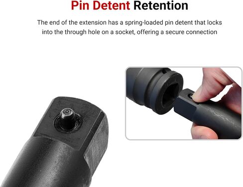 TEKTON 3/4 Inch Drive Extension Set, 4-Piece (Pin Detent) | SIA93008 in Kuwait