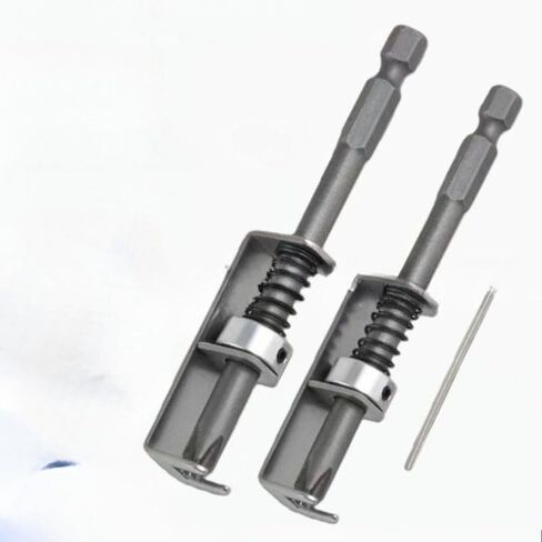 Screw Holder Drill Bit Set 2pcs Screwdriver Bit with Screw Guide Universal Accessory for Tile Drilling and Driving in Kuwait