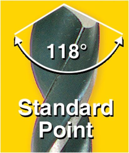 Ivy Classic 10392 12 Piece Swift Bore High Speed Steel Roll Forged Drill Bit Set, Sturdy Metal Case in Kuwait