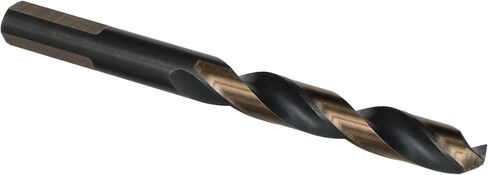 15/32 HSS Split Point Black and Gold Mechanic Length Drill Bit in Kuwait