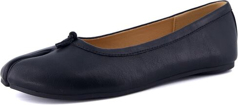 CUSHIONAIRE Maki Tabi Flats for Women, Split Toe Ballet Flats with Flexible Sole and Cushioned Footbed in Kuwait