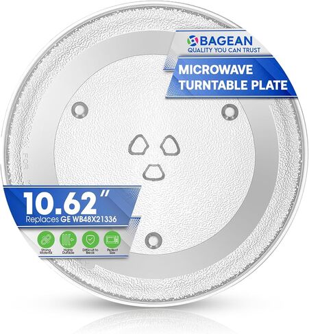 بديل Bagean لعلبة زجاج الميكروويف GE WB48X21336 مقاس 10.6 بوصة in Kuwait