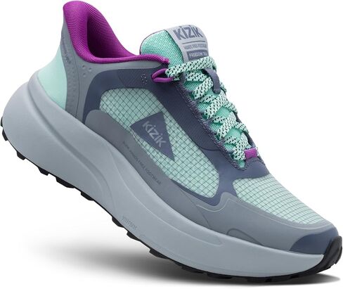 Kizik Women's Freedom Trail Hands-Free Slip On Shoe | VivaFoam cushioning, breathable reinforced monomesh upper, built for trails and uneven terrain in Kuwait