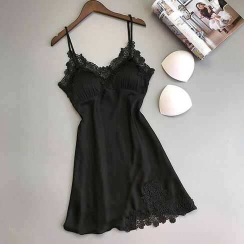 Robe Lingerie for Women Dress Pad Lace Underwear Robe Lingerie Sleepwear Sexy Nightwear Women Womens Bandage in Kuwait