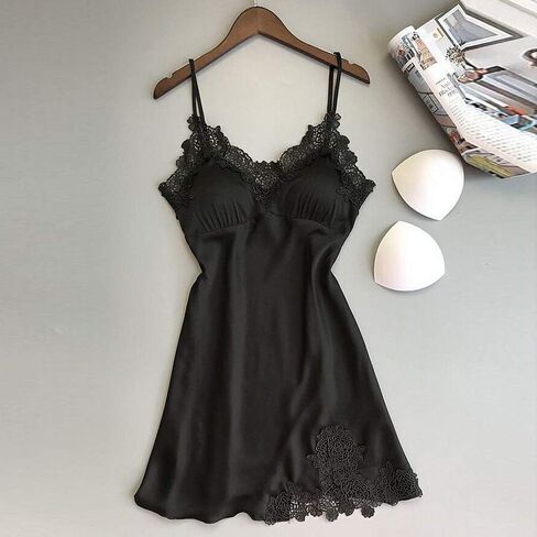Robe Lingerie for Women Dress Pad Lace Underwear Robe Lingerie Sleepwear Sexy Nightwear Women Womens Bandage in Kuwait